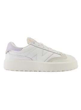 Sneakers New Balance CT302 Weiss Violett Damen