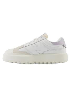 Sneakers New Balance CT302 Weiss Violett Damen