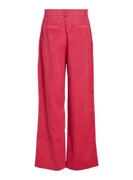 Hose Vila Vicourdie Wide Rosa für Damen