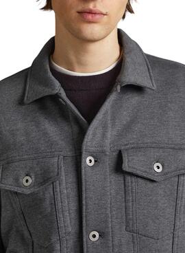 Jacke Pepe Jeans Bryson Grau für Herren