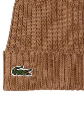 Hut Lacoste Knitted Suave Braun für Herren Damen