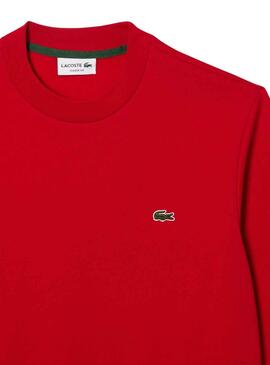Sweatshirt Lacoste Atemporal Rot für Herren