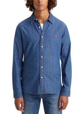 Hemd Levis Battery Blau für Herren