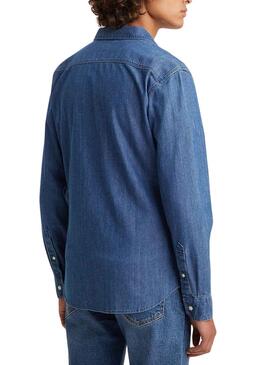 Hemd Levis Battery Blau für Herren