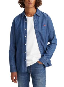 Hemd Levis Battery Blau für Herren