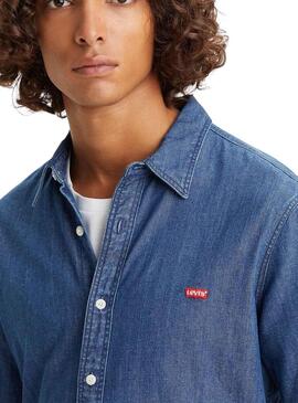 Hemd Levis Battery Blau für Herren