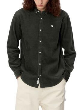 Hemd Carhartt Madison Cord Grün für Herren
