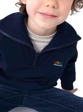 Sweatshirt Mayoral Reissverschluss Marineblau für Junge