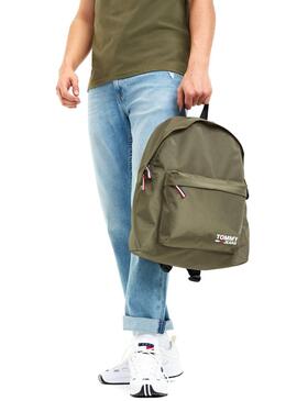 Rucksack Tommy Jeans Cool City Grün Herren