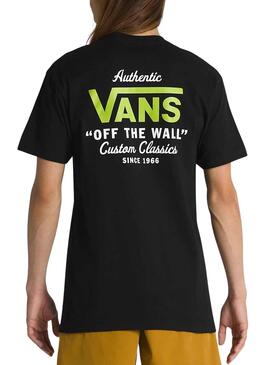 T-Shirt Vans Halter ST Classic Schwarz für Herren