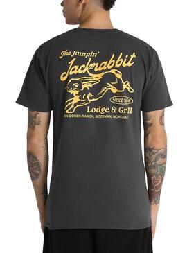 T-Shirt Vans Jack Rabbits Schwarz für Herren