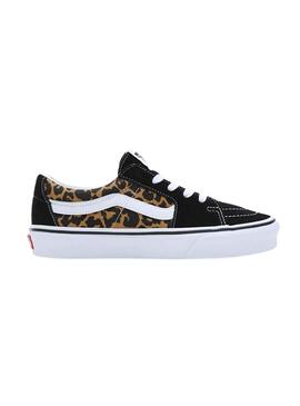 Sneakers Vans SK8 Low Leopard Schwarz für Damen
