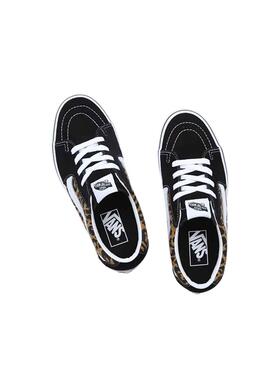 Sneakers Vans SK8 Low Leopard Schwarz für Damen