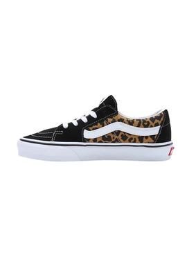 Sneakers Vans SK8 Low Leopard Schwarz für Damen