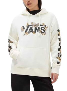 Sweatshirt Vans Trippy Paisley Weiss für Damen