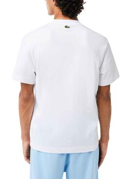 T-Shirt Lacoste Insignias Weiss für Herren