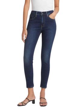 Hose Jeans Levis 721 Skinny Blue Swell Damen