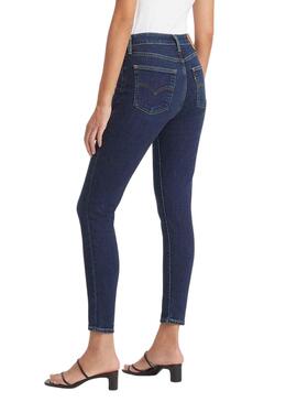 Hose Jeans Levis 721 Skinny Blue Swell Damen