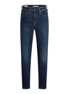 Hose Jeans Levis 721 Skinny Blue Swell Damen