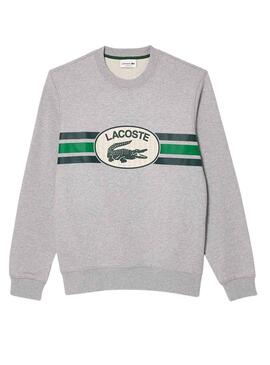 Sweatshirt Lacoste Loose Fit Grau für Herren