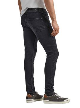 Hose Jeans Pepe Jeans Finsbury Schwarz Herren