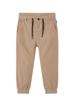 Hose Mayoral Cordstoff Skater Fit Beige Junge