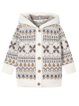 Jacke Mayoral Rebeca Tricot Jacquard Mädchen