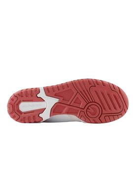 Sneakers New Balance 550 Weiss Rot Kinder