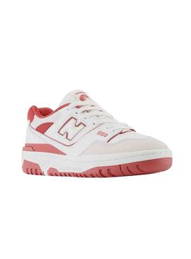Sneakers New Balance 550 Weiss Rot Kinder