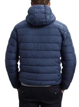Jacke Ecoalf Aspen Blau für Herren