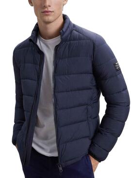 Jacke Ecoalf Aspen Blau für Herren