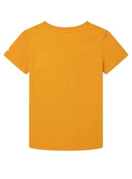 T-Shirt Pepe Jeans Seth Gelb für Junge