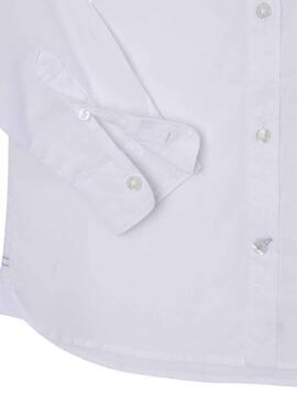 Hemd Pepe Jeans Darrel Weiss für Junge