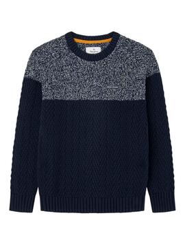 Pullover Pepe Jeans Thunder Marineblau für Junge