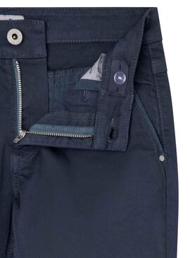 Hose Chino Pepe Jeans Greenwich Marineblau Junge