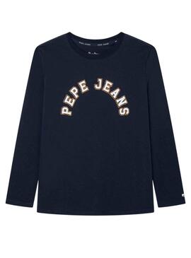 T-Shirt Pepe Jeans Pierce Blau für Junge