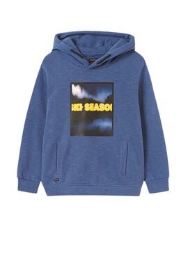 Sweatshirt Mayoral Flamme Blau für Junge