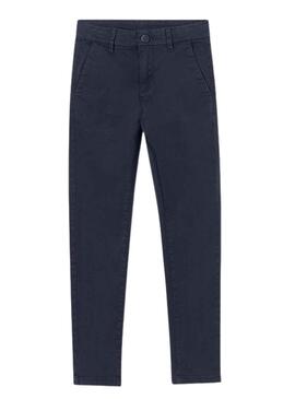 Hose Mayoral Chino Basis Marineblau für Junge