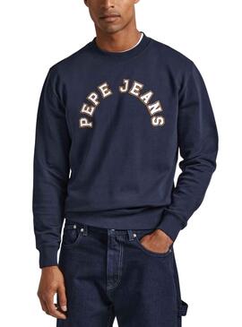 Sweatshirt Pepe Jeans Westend Blau Marineblau Herren