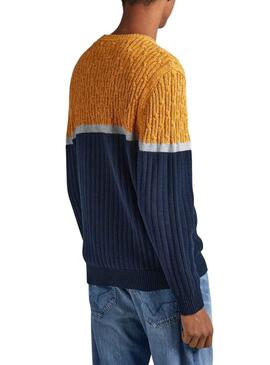 Pullover Pepe Jeans Silvano Marineblau für Herren