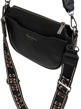 Handtasche Pepe Jeans Cris Bass Schwarz für Damen