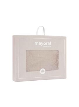 Decke Mayoral Pom Pom Beige für Baby