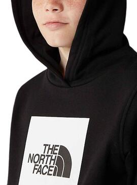 Sweatshirt The North Face Teens Box Schwarz Junge Mädchen
