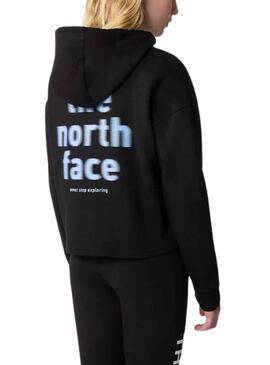 Sweatshirt The North Face Graphic Hoodie Schwarz Mädchen