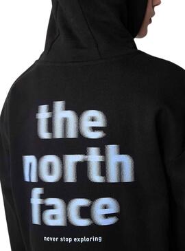 Sweatshirt The North Face Graphic Hoodie Schwarz Mädchen