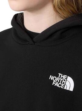 Sweatshirt The North Face Graphic Hoodie Schwarz Mädchen