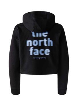 Sweatshirt The North Face Graphic Hoodie Schwarz Mädchen