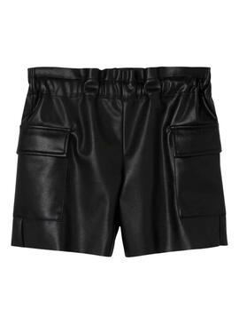 Shorts Name It Narubi Schwarz für Mädchen