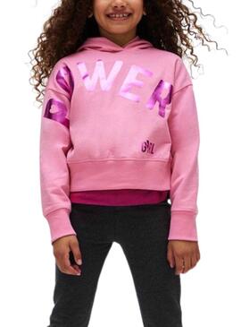 Sweatshirt Mayoral Kapuze Rosa für Mädchen