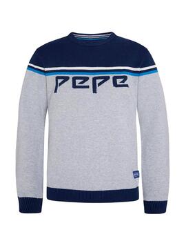 Pullover Pepe Jeans Henry Grau Herren